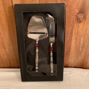 Cynthia Rowley Serving Ware 2-piece Cheese Serving Set